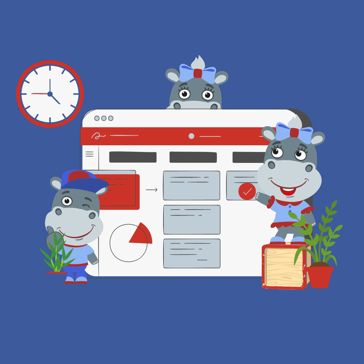 Hipposerve is here to help with our Hippo Doctor, Back Up SEO Support and Social Media Support.