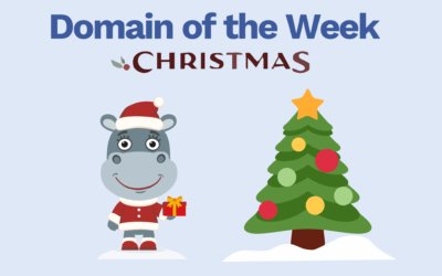 Domain of the Week – Celebrate the Season with a .Christmas Domain from Hipposerve!