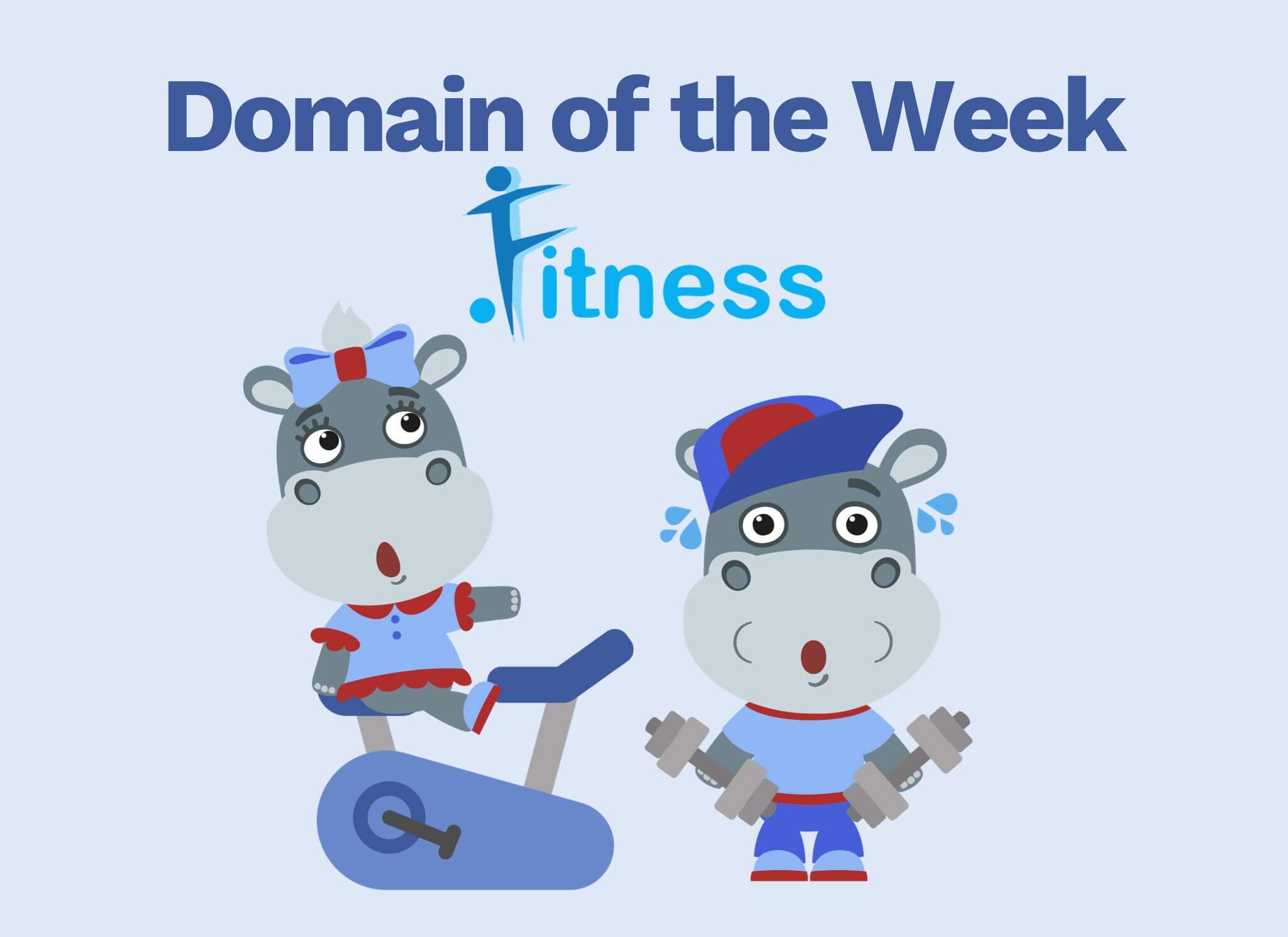 grab a .fitness domain from Hipposerve